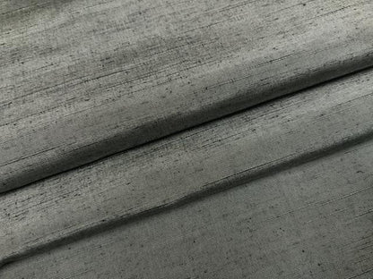 平和屋着物●上質な紬　色無地　鼠色　正絹　逸品　未使用　AABH3067ph