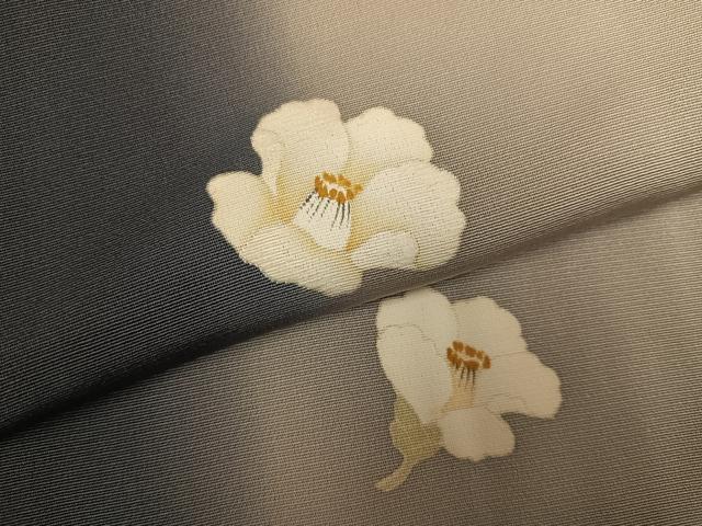 平和屋着物●訪問着　舞花文　暈し染め　正絹　逸品　AABH3084ph