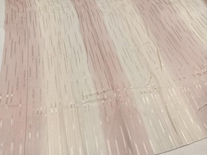 平和屋着物●長襦袢　無双仕立て　間道　正絹　逸品　AABH3092ph