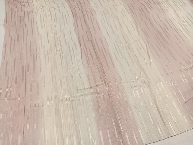 平和屋着物●長襦袢　無双仕立て　間道　正絹　逸品　AABH3092ph