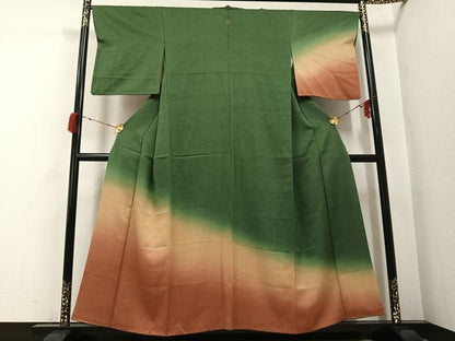 平和屋着物●訪問着　江戸小紋　鮫小紋柄　正絹　逸品　AABH3108ph