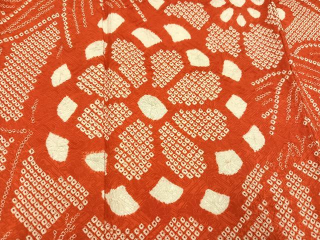 平和屋着物●豪華振袖　絞り　草花文　正絹　逸品　AABH3124ph
