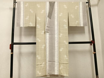 平和屋着物●長襦袢　袷　間道　さが美扱い　正絹　逸品　未使用　AABH3125ph