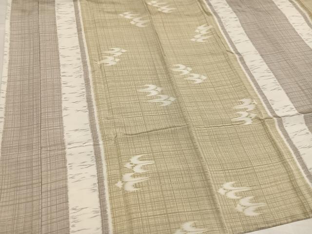 平和屋着物●長襦袢　袷　間道　さが美扱い　正絹　逸品　未使用　AABH3125ph