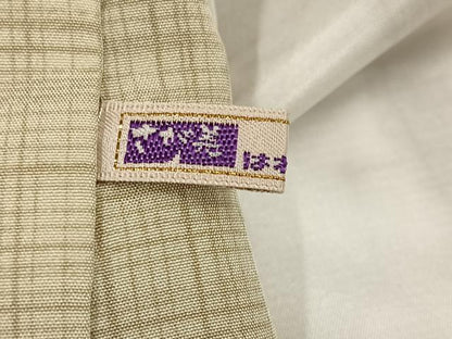 平和屋着物●長襦袢　袷　間道　さが美扱い　正絹　逸品　未使用　AABH3125ph