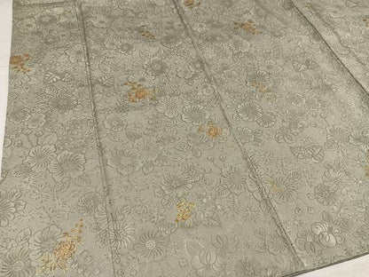 平和屋着物●上質な小紋　辻が花　金彩　正絹　逸品　AABH3136ph