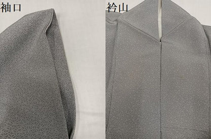 平和屋着物●江戸小紋　小花文　正絹　逸品　AABH3137ph