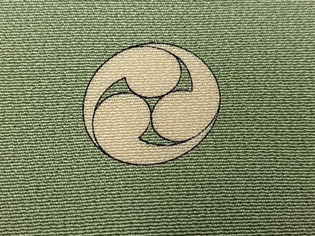 平和屋着物●本加賀友禅作家　西尾翆峰　色留袖　遠山群れ鶴樹林文　暈し染め　正絹　逸品　未使用　AABH3138ph
