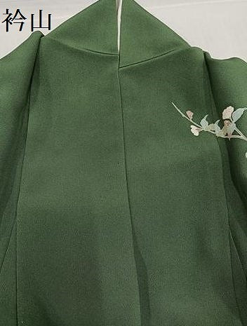 平和屋着物●訪問着　友禅　作家物　峰山　枝花文　暈し染め　鈴乃屋扱い　正絹　逸品　AABH3141ph