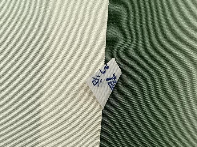 平和屋着物●訪問着　友禅　作家物　峰山　枝花文　暈し染め　鈴乃屋扱い　正絹　逸品　AABH3141ph