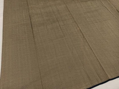 平和屋着物●男性　お召　アンサンブル　正絹　逸品　AABH3144ph