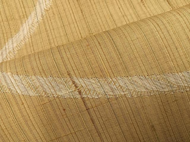 平和屋着物●染織の名門　しょうざん  生紬　訪問着　結び紐文　反端付き　正絹　逸品　AABH3147ph