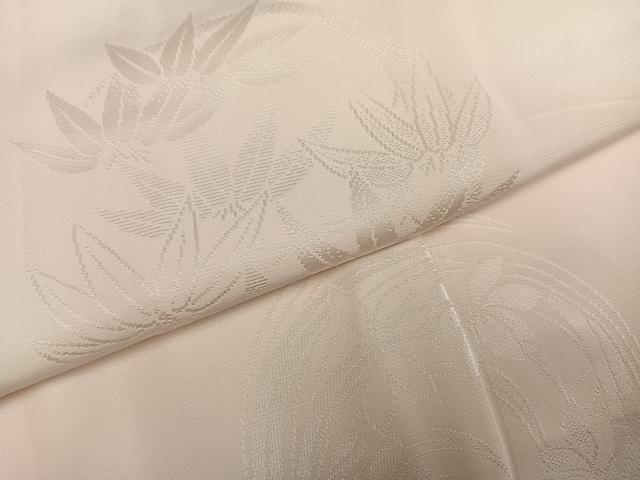 平和屋着物●振袖用長襦袢　袷　草花地紋　暈し染め　正絹　逸品　AABH3149ph