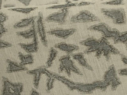 平和屋着物＊夏物　小千谷ちぢみ　幾何学文様　麻　逸品　AABH3170jd
