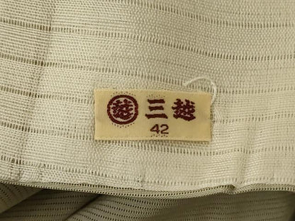平和屋着物＊夏物 訪問着 絽 草花文 三越扱い 正絹 逸品 AABH3171jd