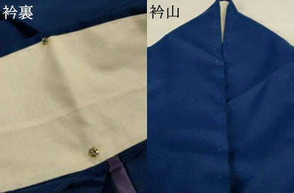 平和屋着物＊夏物 色無地 絽 褐返色 洗える着物 AABH3182jd