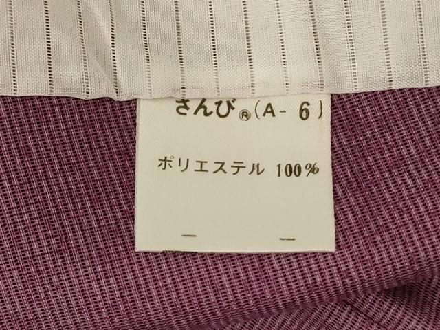 平和屋着物＊夏物 訪問着 絽 舞葉文 洗える着物 AABH3187jd