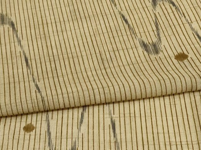 平和屋着物＊夏物 小紋 紗 流水文 洗える着物 AABH3196jd