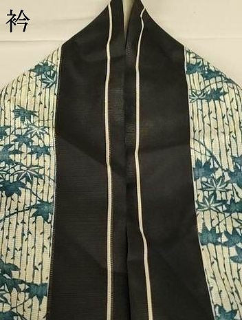 平和屋着物＊夏物 小紋 絽 枝葉間道 洗える着物 AABH3202jd
