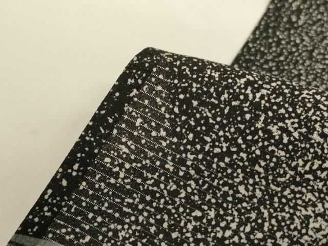 平和屋着物＊夏物 小紋 絽 枝葉文 暈し染め ロング丈 洗える着物 AABH3206jd