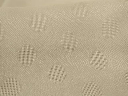 平和屋着物＊夏物 長襦袢 丸文 練色 反端付き 小松ちりめん 正絹 逸品 AABH3235jd