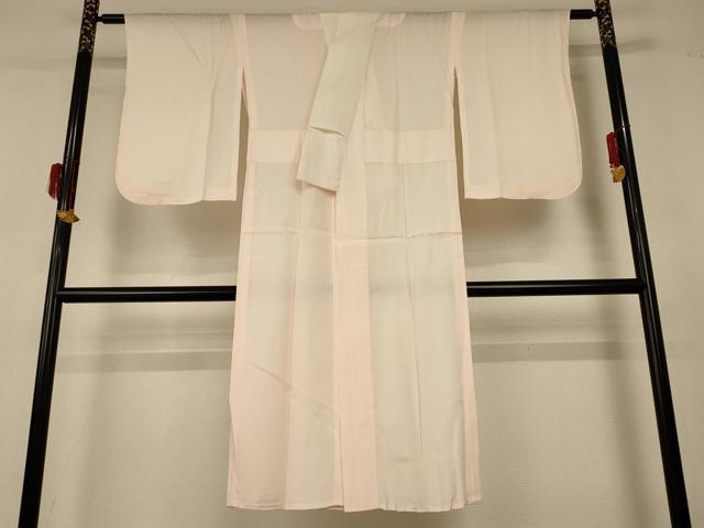 平和屋着物＊夏物　長襦袢　絽　洗柿色　正絹　逸品　AABH3236jd 平和屋着物＊夏物 長襦袢 絽 洗柿色 正絹 逸品 AABH3236jd