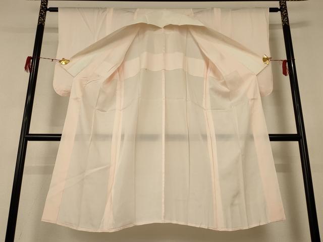 平和屋着物＊夏物　長襦袢　絽　洗柿色　正絹　逸品　AABH3236jd 平和屋着物＊夏物 長襦袢 絽 洗柿色 正絹 逸品 AABH3236jd