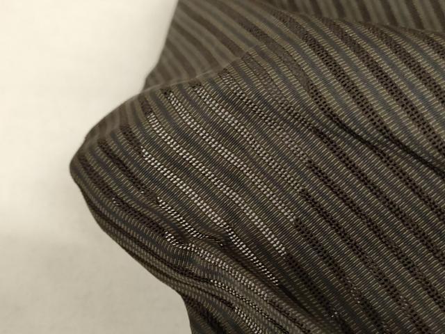 平和屋着物＊夏物 男性 馬乗り袴 縞 正絹 逸品 AABH3239jd