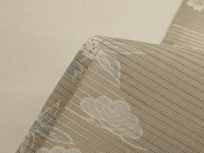 平和屋着物＊夏物 小紋 絽 風景草花文 三越扱い さんび謹製 洗える着物 AABH3254jd