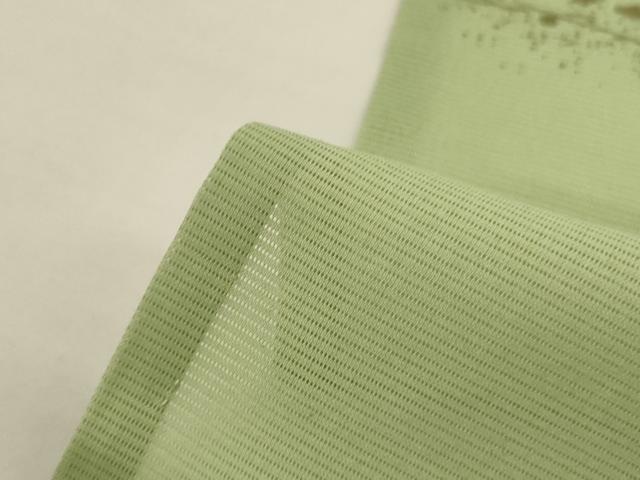 平和屋着物＊夏物 訪問着 絽 枝花文 金彩 正絹 逸品 AABH3256jd