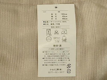 平和屋着物＊夏物 小紋 絽 桜 洗える着物 未使用 AABH3279jd
