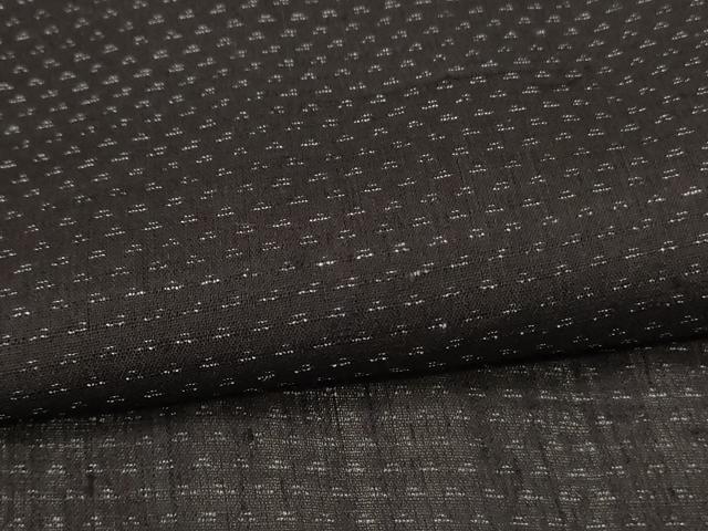 平和屋着物＊夏物　男性　紗紬　絣柄　正絹　逸品　AABH3280jd
