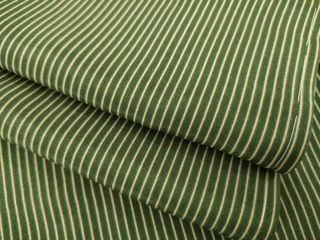 平和屋着物●長襦袢　無双仕立て　縞　正絹　逸品　未使用　AABH3281ck