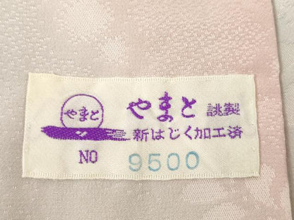 平和屋着物●長襦袢　無双仕立て　辻が花地紋　暈し染　やまと誂製　正絹　逸品　AABH3282ck
