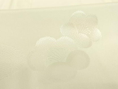 平和屋着物●長襦袢　袷　舞梅地紋　暈し染め　さが美扱い　正絹　逸品　未使用　AABH3284ck