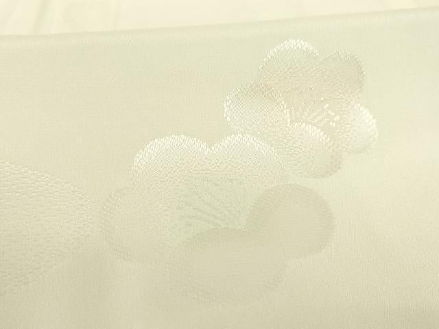 平和屋着物●長襦袢　袷　舞梅地紋　暈し染め　さが美扱い　正絹　逸品　未使用　AABH3284ck