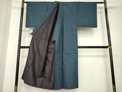 平和屋着物●男性　本場大島紬　アンサンブル　100亀甲　総詰め　正絹　逸品　AABH3304ck