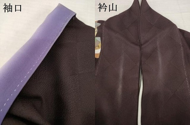 平和屋着物●上質な小紋　日本昔話　正絹　逸品　AABH3315ck