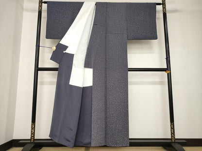 平和屋着物●訪問着　箔散らし文様　金彩　正絹　逸品　AABH3320ck