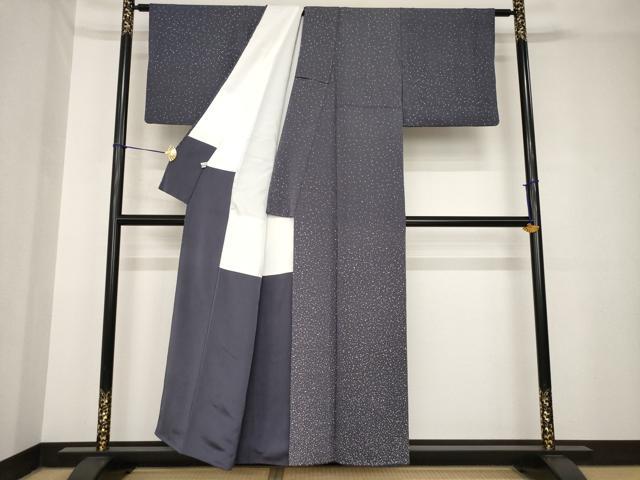 平和屋着物●訪問着　箔散らし文様　金彩　正絹　逸品　AABH3320ck