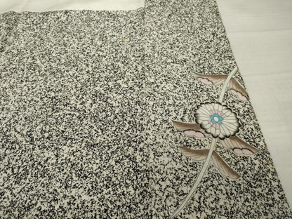 平和屋着物●訪問着　枝垂れ花文　正絹　逸品　AABH3346ck