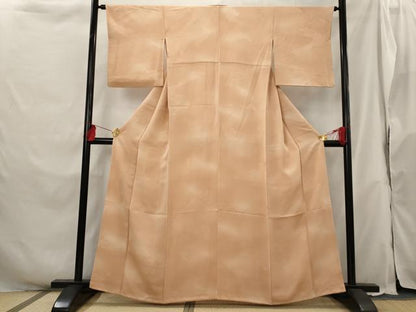 平和屋着物■上質な小紋 吉祥青海波地紋 暈し染め 正絹 逸品 AABH3364st