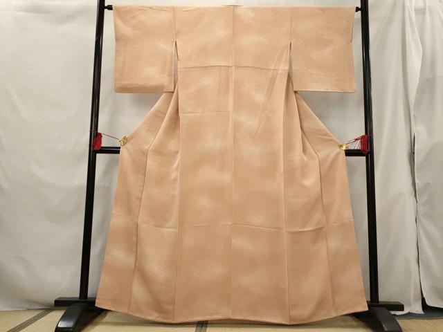 平和屋着物■上質な小紋 吉祥青海波地紋 暈し染め 正絹 逸品 AABH3364st