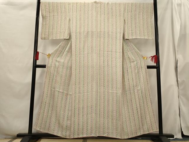 平和屋着物■上質な小紋 花間道 正絹 逸品 AABH3365st