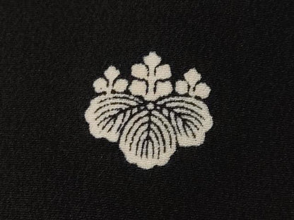 平和屋着物■豪華黒留袖 流水飛鶴松文 金彩 正絹 逸品 AABH3367st