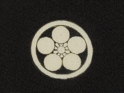 平和屋着物■豪華黒留袖 作家物 人物風景文 暈し染め 金彩 正絹 逸品 AABH3370st
