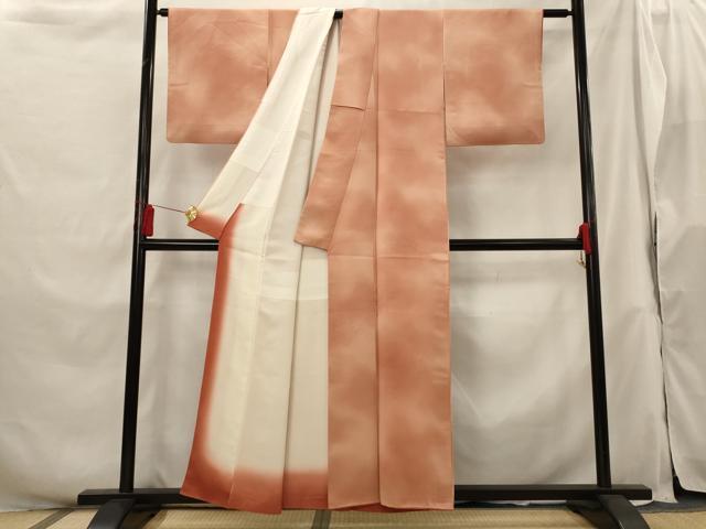 平和屋着物■豪華色留袖 花唐草地紋 暈し染め 正絹 逸品 AABH3373st