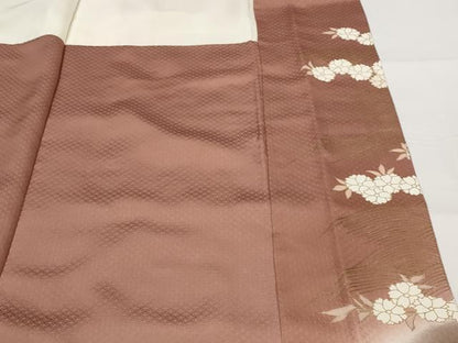 平和屋着物■豪華色留袖 駒刺繍 流水花文 暈し染め 金彩 正絹 逸品 AABH3378st