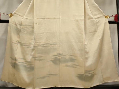 平和屋着物■訪問着 霞文 暈し染め 正絹 逸品 AABH3384st