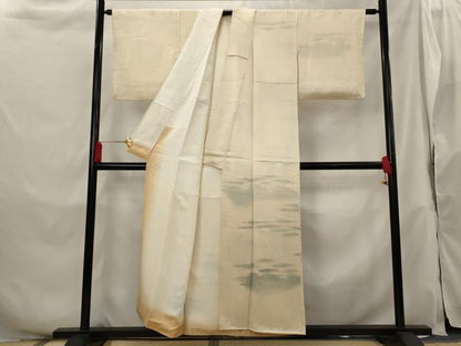 平和屋着物■訪問着 霞文 暈し染め 正絹 逸品 AABH3384st